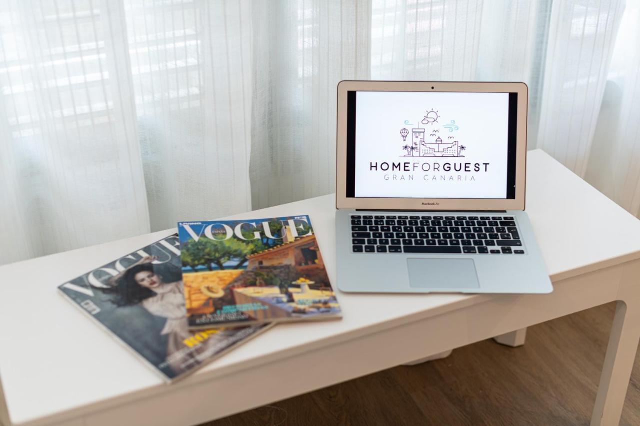 Homeforguest Moderno Estudio Junto A Las Canteras Las Palmas de Gran Canaria Bagian luar foto